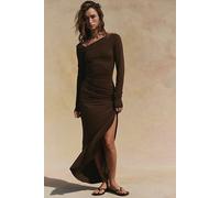 Savannah Maxi Dress by free-est at Free People in Brown, Size: Medium - female