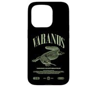Savannah Monitor Modern Streetwear Reptile Keeper Case for iPhone 15 Pro