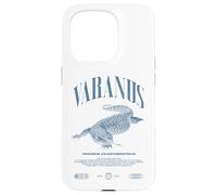 Savannah Monitor Modern Streetwear Reptile Keeper Case for iPhone 15 Pro