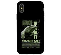 Savannah Monitor Modern Streetwear Reptile Keeper Case for iPhone X/XS