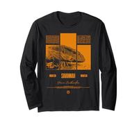 Savannah Monitor Modern Streetwear Reptile Keeper Long Sleeve T-Shirt