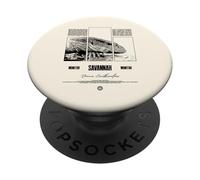 Savannah Monitor Modern Streetwear Reptile Keeper PopSockets Adhesive PopGrip
