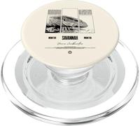 Savannah Monitor Modern Streetwear Reptile Keeper PopSockets PopGrip for MagSafe