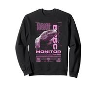 Savannah Monitor Modern Streetwear Reptile Keeper Sweatshirt