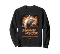 Savannah Monitor Modern Streetwear Reptile Keeper Sweatshirt