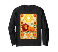 Savannah Predator Mane Roar Cat Wild Long Sleeve T-Shirt