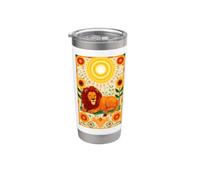 Savannah Predator Mane Roar Cat Wild Stainless Steel Insulated Tumbler
