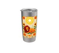 Savannah Predator Mane Roar Cat Wild Stainless Steel Insulated Tumbler