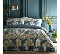 Savannah teal duvet set