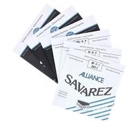 Savarez Strings for Classical Guitar Alliance Cantiga Set Polished, High Tension, blue, 510AJH