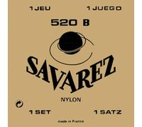 Savarez 520B White Card Classical Guitar Strings, Low Tension