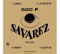 Savarez 655857 Classical Guitars Strings Set Traditional Concert 520P Standard Tension Nylon Red