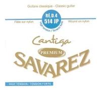 Savarez Cantiga Premium - 514JP - Classical Guitar - D4 Single String - high Tension Bass - Gauge .029 - Tension 7.2 kg/ 15.89 lbs