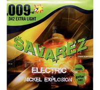Savarez Electric Guitar Strings Nickel Explosion Roundcore Set Extra-Light .009-.042 X50XL