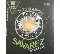 Savarez Electric Guitar Strings Nickel Explosion Roundcore Set Extra-Light .009-.042 X50XL