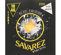 Savarez Electric Guitar Strings Nickel Explosion Roundcore Set Light wound G .010-.046 X50LW