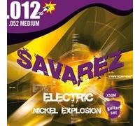 Savarez Electric Guitar Strings Nickel Explosion Roundcore Set Medium wound G .012-.052 X50M