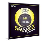 Savarez H50L Strings for Electric Guitar Hexagonal Explosion Nickel Set Light .010-.046