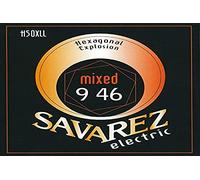 Savarez H50XLL Strings for Electric Guitar Hexagonal Explosion Nickel Set Mixed .009-.046