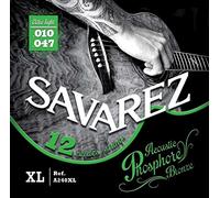 Savarez Saiten für Akustikgitarre Acoustic Phosphor Bronze Satz A240XL 12-string Extra Light .010