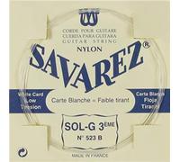 Savarez Single string for Classic Guitar TraditionSavarez strings for classical guitar Traditional Concert 523B single strings - G3 bass - suitable for 523B