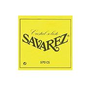 Savarez string for classical guitar Alliance Cristal 570 CS high tension, yellow, Cristal nylon, silver-plated wound