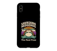 Savasana Hedgehog The Real Pose Yoga Relax Case for iPhone XS Max