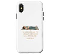 Savasana Ironic Yoga Sports Meditation Case for iPhone X/XS