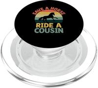 Save A Horse Ride A Cousin Cousins Family Reunion PopSockets PopGrip for MagSafe