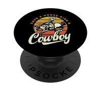 Save A Horse Ride A Cowboy - Funny Cowboys PopSockets Adhesive PopGrip