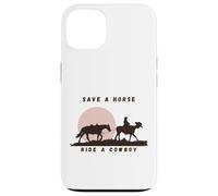 Save a Horse, Ride a Cowboy The Ultimate Western Statement Case for iPhone 13
