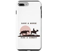 Save a Horse, Ride a Cowboy The Ultimate Western Statement Case for iPhone 7 Plus/8 Plus