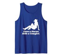 Save a Horse ride a Cowgirl Tank Top