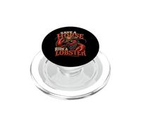 Save A Horse Ride A Funny Lobster Western Country Lobster PopSockets PopGrip for MagSafe