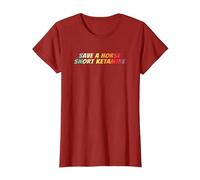 Save a Horse Snort Ketamine T-Shirt, Women, Cranberry Red, Small