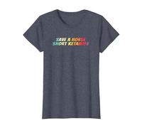Save a Horse Snort Ketamine T-Shirt, Women, Heather Blue, Medium