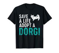 Save a Life adopt a Dog rescue Dorgi Dog Owner T-Shirt