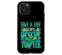 Save A Life Adopt A Rescue Turtle Case for iPhone 11 Pro
