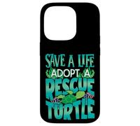 Save A Life Adopt A Rescue Turtle Case for iPhone 14 Pro