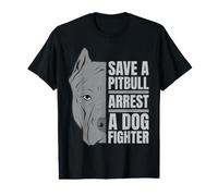 Save a Pitbull | Anti-Dog Fighting Advocacy Design Value Graphic T-Shirt