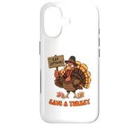 Save a Turkey vegetarian Funny Thanksgiving Vegan Case for iPhone 17