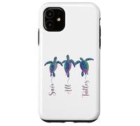 Save All Turtles Ocean Conservation Sea Life Case for iPhone 11