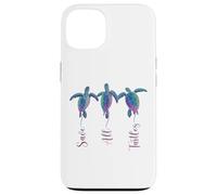 Save All Turtles Ocean Conservation Sea Life Case for iPhone 13
