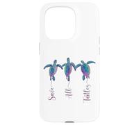 Save All Turtles Ocean Conservation Sea Life Case for iPhone 15 Pro