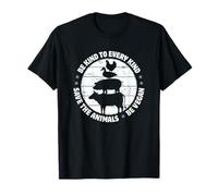 Save Animals Be Vegan Vegetable Lover Vegan Day Vegetarian T-Shirt