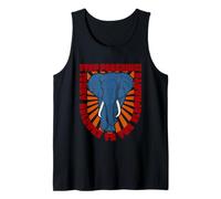 Save Animals! Stop Poaching! Ivory Belongs to The Elephants Tank Top