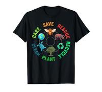 Save Bees Rescue Animals Earth Day Planet Students Teachers T-Shirt