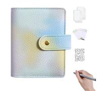 Save Challenges with Envelopes - A7 Macaron Color Cash Stuffing Binder Loose Leaf | Durable Money Binder, Portable Home Cash Budget Binder - Save Money, Budget Planner