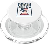 Save Democracy Liberty Bell PopSockets PopGrip for MagSafe