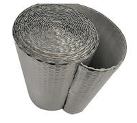 Save Energy Double Waterproof Self-Adhesive Aluminium Layer Bubble Wrap Foil Insulation Roll Self-adhesive Heat Retention Loft Wall Boat Loft Caravan Home Wall Shed(1x10m)